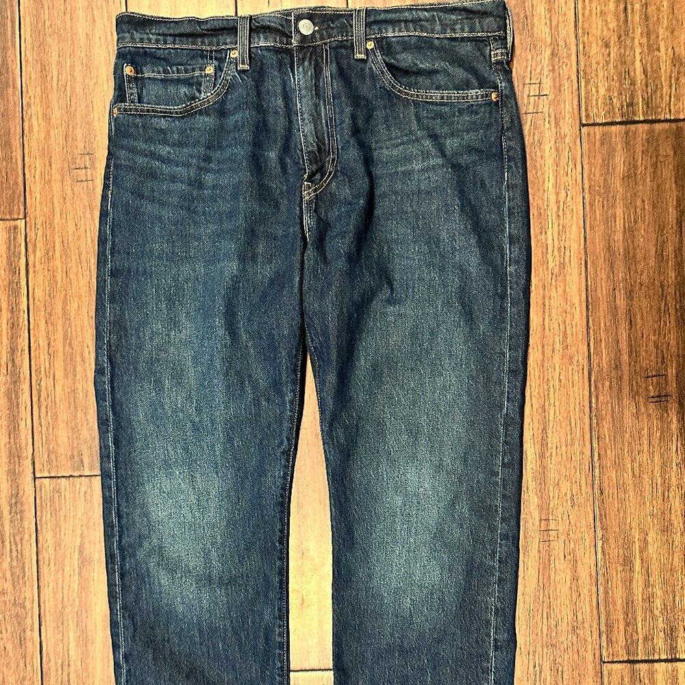 502 Regular Fit Men's Jeans Dark Wash 34x32